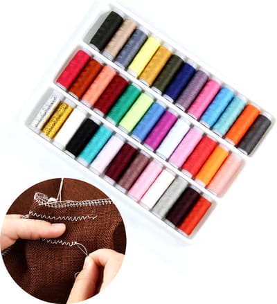 39 Stuks Naaigaren Set - Naaigarenset spelden - Garen - Naaien - Borduren - 39 Kleuren - Naaien Accesoires - Diverse kleuren - LOUZIR