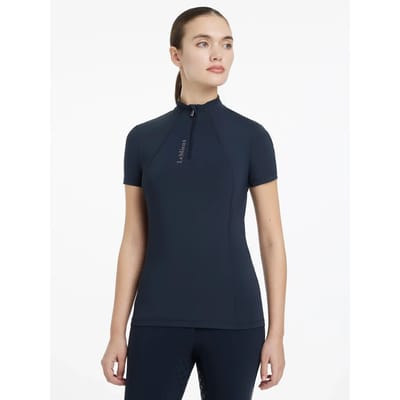 Lemieux Trainingsshirt Lemieux Classique Short Sleeve Donkerblauw - 40