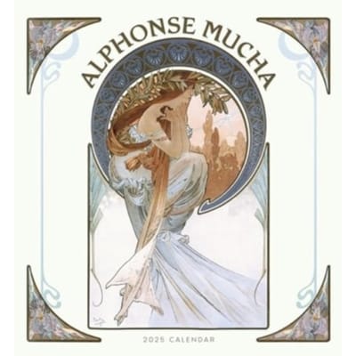 Alphonse Mucha 2025 Wall Calendar - Mucha, Alphonse
