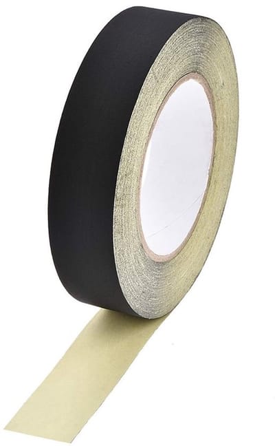 Allecto - Acetaat Tape 30 mm - Hoge Temperatuur Plakband - Zwart - 30