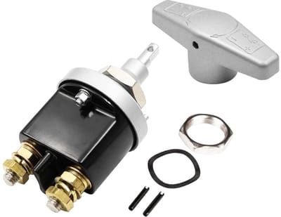 Auto-accu-isolator - Scheidingsschakelaar - 1500 Amp - Zware batterijschakelaar - Spierbrekerschakelaar - Geschikt voor auto en vrachtwage