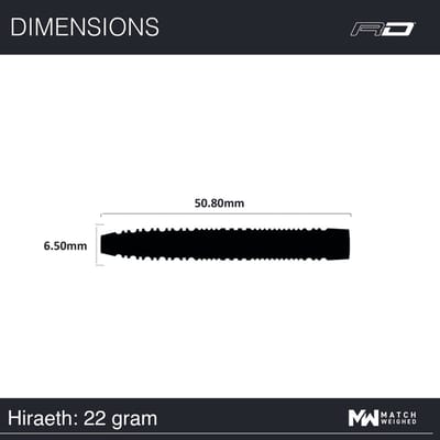 Red Dragon Jonny Clayton Hiraeth 90% - Dartpijlen