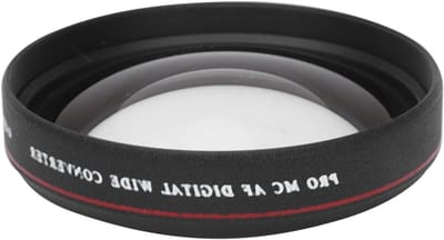 Ultra Slim 62 Mm 0,45x Groothoeklensfilter voor DSLR-camera's en Camcorders - Ideaal voor Landschapsfotografie en Vlogs