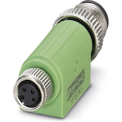 Phoenix Contact 1519765 Sensor/actuator verdeler en adapter M8, M12 Aantal polen (sensoren): 4 Adapter, recht 5 stuk(s)