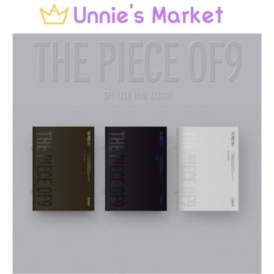 SF9 12e mini-album 'THE PIECE OF9' Random Ver gray