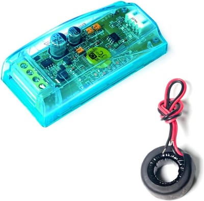 Energiemeter - Wattmeter Kwh Meter - Energieverbruik Monitoren - Enkele Fase - 220V 32A - Zwart Blauw