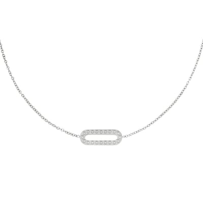 Roestvrij stalen ketting - Yehwang - Ketting - One size - Zilver