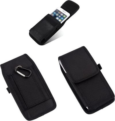 Mobiele Telefoonhouder met Clip, Universele Telefoon Tas voor 5.7 tot 6.3 Inch, Beschermende Belt Bag met Verstelbare Strap