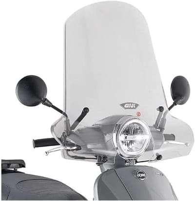 Motor Voorruit - Windscherm Deflector - Bescherming Motorrijder - Transparant Kunststof - 470x660mm - Transparant