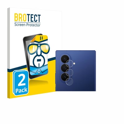 BROTECT - Screenprotector voor Samsung Galaxy Z Fold 7 (ALLEEN Camera Lens) - Folie Beschermfolie transparant 2 Stuks