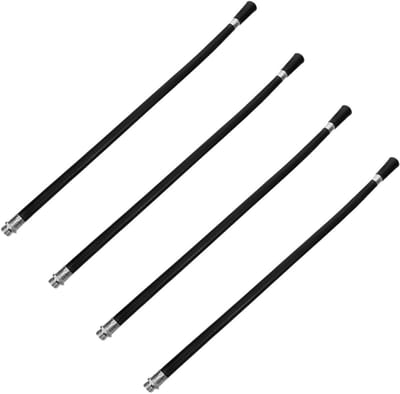Brandblusser Slang Set - Reserveonderdelen Blusser - Brandveiligheid Zorgen - Eenvoudige Installatie - 50 cm - Zwart