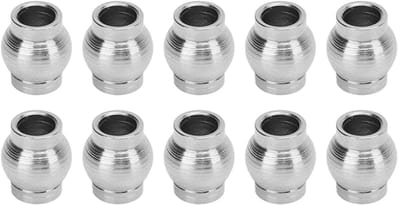 Dailygoods - Duurzame Metalen Schokkogelgewrichten voor ZD Racing 10421S, Set van 10 Stuks