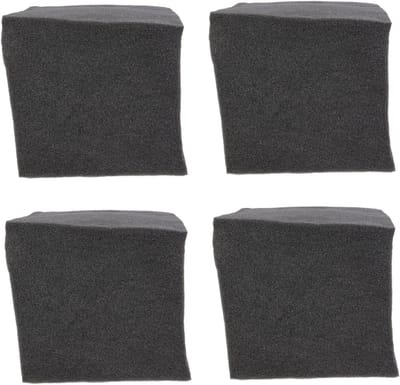 Geluidsdempende Deken - Absorptieblokken - Akoestische Verbetering - Polyurethaan Materiaal - 20x20x20cm - Zwart