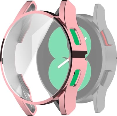 Screenprotector watch case - hoesje - geschikt voor Samsung Galaxy Watch 4 - 40 mm - roze