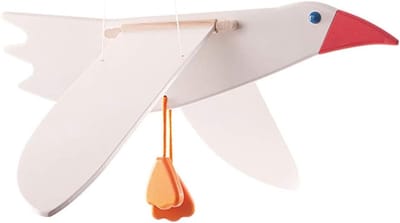 Vliegende Meeuw - Kleurrijk Speelgoed - Buiten Spelen - Duurzaam Materiaal - 50 cm - Gekleurd
