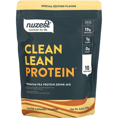 Nuzest, Clean Lean Protein, Gezouten Karamel, 8,8 oz (250 gram)