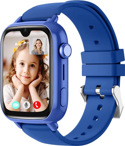 Protectly® GPS Horloge Kind Met Simkaart - 4G - SOS Knop - Smartwatch Kinderen - GPS Tracker Kind - Kinder Smartwatch - Videobellen - HD Camera - Whatsapp en SMS - Elke polsmaat