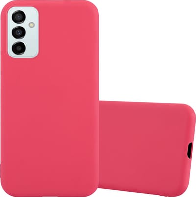 Cadorabo Hoesje geschikt voor Samsung Galaxy M23 5G in CANDY ROOD - Beschermhoes gemaakt van flexibel TPU silicone Case Cover