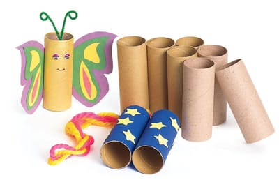 Colorations knutselrollen gerecycled karton 24 stuks creatief speelgoed.