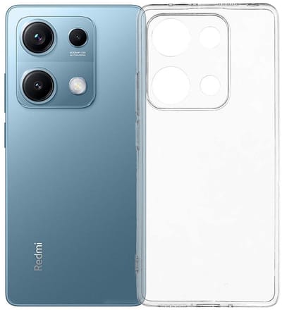 Transparant Dun TPU Hoesje Geschikt voor Xiaomi Redmi Note 14S | Back Cover | Lichtgewicht | Ultra Dun | Flexibel | Zacht | Doorzichtig