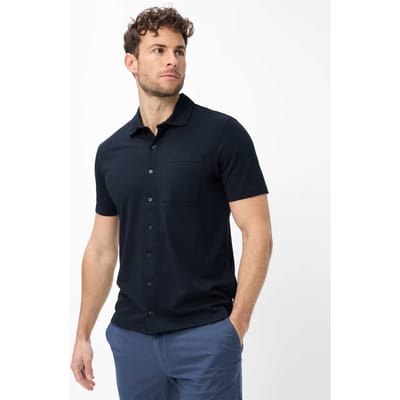 Brax Heren Poloshirt  Style PIROZ navy, donkerblauw, maat XL