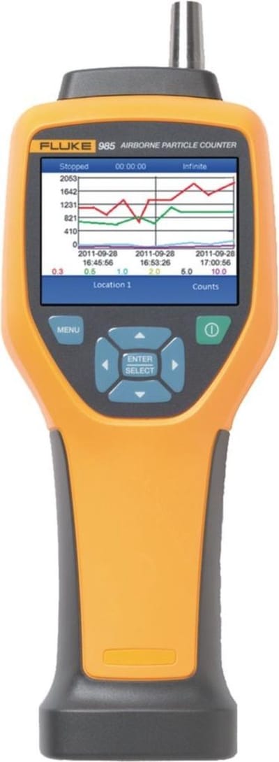 Fluke 985 Deeltjesteller 0.3 - 10 µm