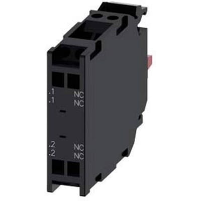 Siemens 3SU1400-1AA10-3EA0 Contactmodule Met draaibescherming 2x NC Contact element 1 stuk(s)