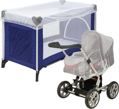 Playshoes - Universal muggen net - Orgineel - Wit - maat Onesize