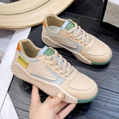 Koreaanse Versie van Kleine Witte Schoenen Dames Lente Nieuwe Studenten Board Schoenen Sport Hardlopen Casual Schoenen 41 gray