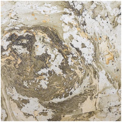 PTMD Wandpaneel Eaven - 90x3x90 cm - Glas - Groen