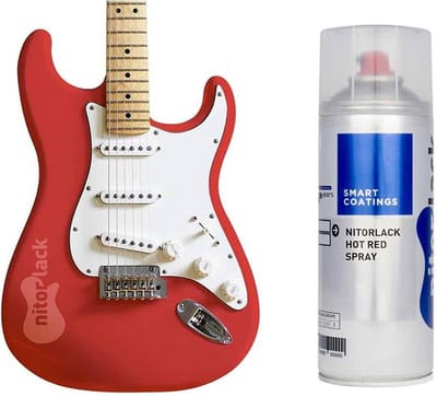 NitorLACK N250731160 Nitrocellulose Lak Hot Red 400ml Spuitbus