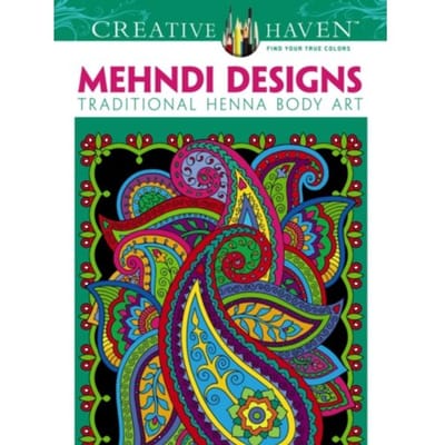 Creative Haven Mehndi Designs Coloring Book - Creative Haven - Marty Noble