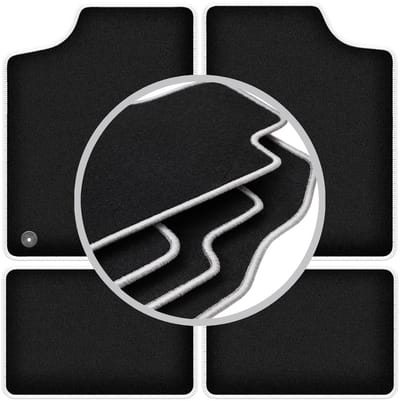 CARLUX-SILVER automatten voor: Citroen AX hatchback (1986-1998)