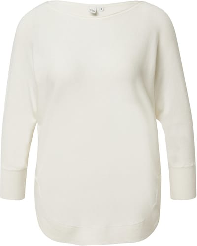 Q/S designed by - Dames pull - Maat XS - Vrouwen - wit - Viscose