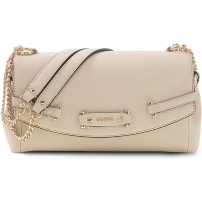 GUESS schoudertas Dorothy Convertible Xbody Flap Bone beige