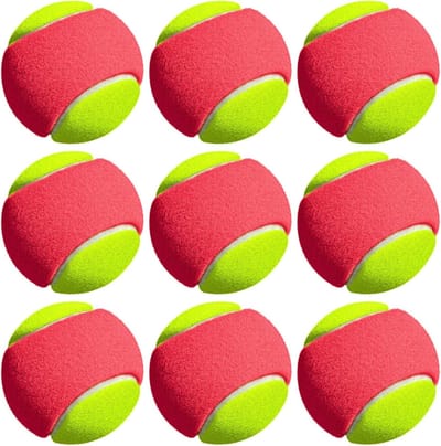 Set van 9 Tennisballen voor Beginners en Kinderen - Ideaal voor Training, Sport en Spelletjes