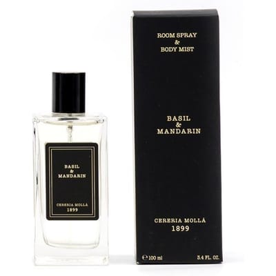 Geurspray (100 ml) Basilicum & Mandarijn Cereria Molla