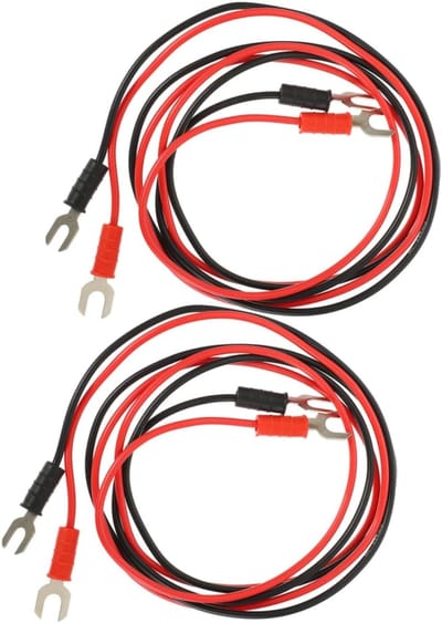 Aardingskabels Platenspeler - Vinyl Aarding - Stabiel Geluid - Geïsoleerd Koper - 100cm Lengte - Zwart