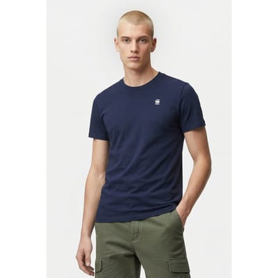 G-Star D26733-c627 - Graw Slim R T S/s 3-pack Dk Black/white/sartho Taglia: S | Magliette basic Outlet | Uomo | Nero