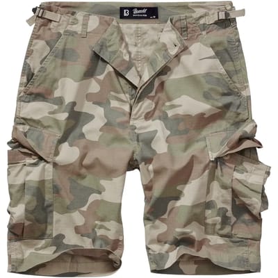 Brandit - BDU Ripstop Korte broek - 3XL - Groen/Bruin