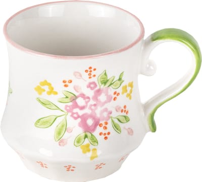 Kitsch Kitchen mok Mercado de Flores groen 350 ml