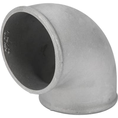 Universele Intercooler Turbo Buis 3.5in 90 Graden Elleboog Strakke Bocht Pijp Gegoten Aluminium gray