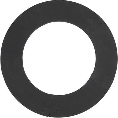 5 Stuks Dartbord Achterwand Surround Eenvoudige Montage Zwart EVA Gesplitst Dartbord Muurbeschermer voor black