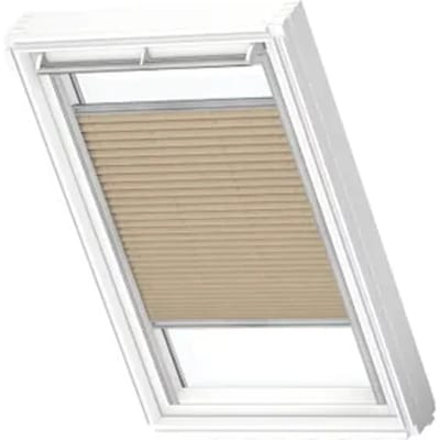 Velux Manueel Lichtdoorlatend Plisségordijn Fhl Mk06 1277s Donkerzand