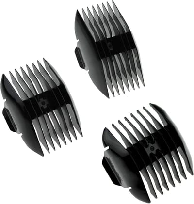 Opzetkammen Set - Haar Trimmer - Haar Stijlen - Variabele Lengtes - 3-18 mm - Zwart