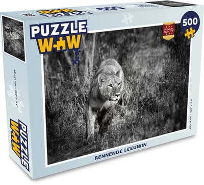 Puzzel Leeuwin - Jacht - Dieren - Legpuzzel - Puzzel 500 stukjes