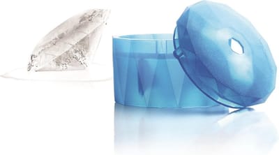 Silicone Zone Ijsblokjesvorm - 1 stuk- Wit