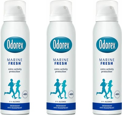 Odorex Deo Spray - Marine- 3 x 150 ml