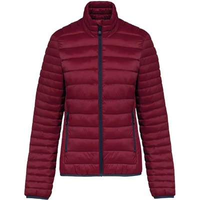 Kariban Ladies' lightweight padded jacket K6121 - Wine - XL