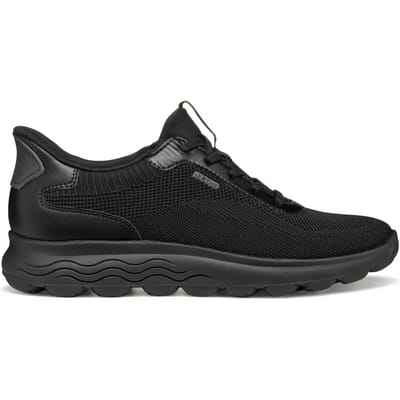 GEOX SPHERICA PLUS DAMES Sneakers - ZWART - Maat 36